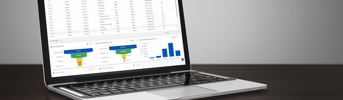 Client Portal on laptop.