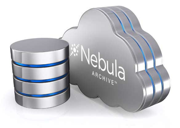 Nebula Archive steel cloud icon image. Nebula Archive steel cloud icon image.