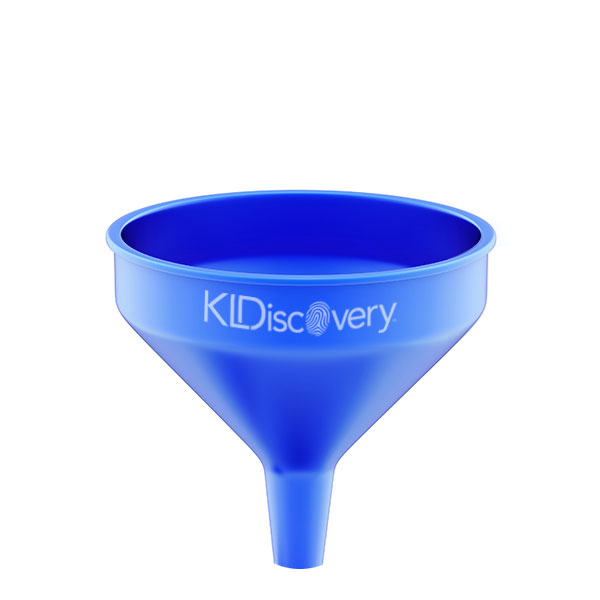 KLDiscovery processing funnel. KLDiscovery processing funnel.