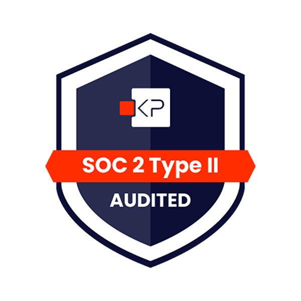 SOC 2 Type II Audited Seal SOC 2 Type II Audited Seal