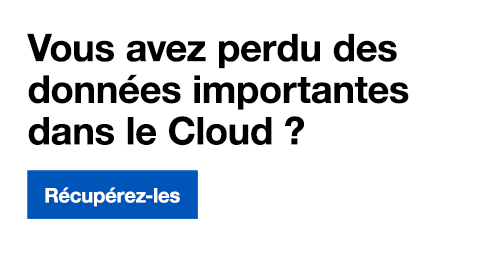 Récupération de données dans le Cloud